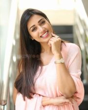 Actress Nivetha Pethuraj at Dhamki Interview Pictures 17
