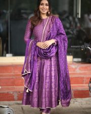 Actress Nivetha Pethuraj at Paruvu Web Series Press Meet Photos 23