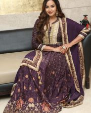 Actress Pujita Ponnada at Joruga Husharuga Pre Release Event Pictures 06