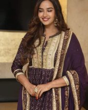 Actress Pujita Ponnada at Joruga Husharuga Pre Release Event Pictures 08