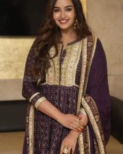 Actress Pujita Ponnada at Joruga Husharuga Pre Release Event Pictures 11