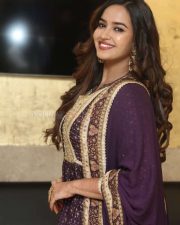 Actress Pujita Ponnada at Joruga Husharuga Pre Release Event Pictures 12