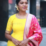 Riythvika 19 Actress Riythvika At Nethra Audio Launch Photos