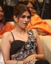 Actress Shraddha Das at Paarijatha Parvam Movie Pre Release Event Photos 18