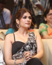 Actress Shraddha Das at Paarijatha Parvam Movie Pre Release Event Photos 19