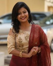 Actress Shubhangi Pant At Itlu Anjali First Look Launch Photos