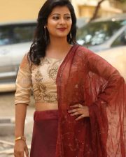 Actress Shubhangi Pant At Itlu Anjali First Look Launch Photos