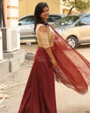 Actress Shubhangi Pant At Itlu Anjali First Look Launch Photos
