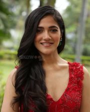 Actress Simran Choudhary at Atharva Movie Press Meet Pictures 18