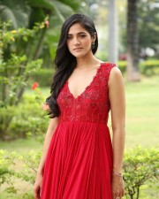 Actress Simran Choudhary at Atharva Movie Press Meet Pictures 24