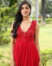 Actress Simran Choudhary at Atharva Movie Press Meet Pictures 26