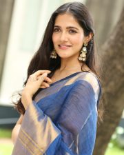 Actress Simran Choudhary at Silver Screen Cinema LLP Production No1 Movie Opening Photos 05