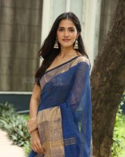 Actress Simran Choudhary at Silver Screen Cinema LLP Production No1 Movie Opening Photos 44