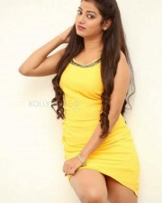 Actress Tarunika Singh Yellow Dress Photos