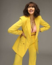 Adah Sharma Sexy Yellow Dress Pink Bra Photoshoot Stills 02