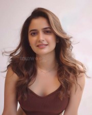 Alluring Ashika Ranganath in a Brown Rib Crop Top Photoshoot Stills 01 Alluring Ashika Ranganath in a Brown Rib Crop Top Photoshoot Stills 01