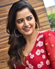 Beautiful Heroine Ashika Ranganath at Naa Saami Ranga Interview Pictures 01