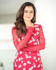 Beautiful Heroine Ashika Ranganath at Naa Saami Ranga Interview Pictures 19