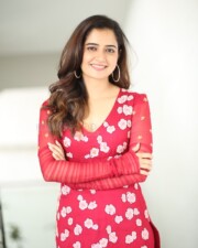 Beautiful Heroine Ashika Ranganath at Naa Saami Ranga Interview Pictures 20