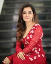 Beautiful Heroine Ashika Ranganath at Naa Saami Ranga Interview Pictures 36