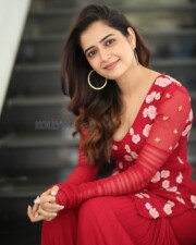 Beautiful Heroine Ashika Ranganath at Naa Saami Ranga Interview Pictures 40