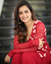 Beautiful Heroine Ashika Ranganath at Naa Saami Ranga Interview Pictures 44