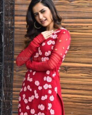 Beautiful Heroine Ashika Ranganath at Naa Saami Ranga Interview Pictures 49