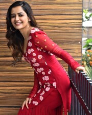 Beautiful Heroine Ashika Ranganath at Naa Saami Ranga Interview Pictures 52