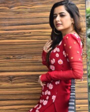 Beautiful Heroine Ashika Ranganath at Naa Saami Ranga Interview Pictures 54