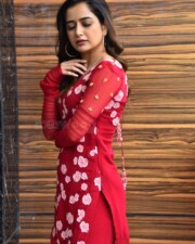 Beautiful Heroine Ashika Ranganath at Naa Saami Ranga Interview Pictures 62