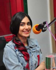 Commando  Heroine Adah Sharma At Radio Mirchi  Hyderabad Photos