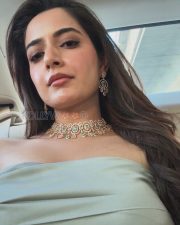 Dazzling Actress Ashika Ranganath in a Silver Off Shoulder Gown Photos 04 Dazzling Actress Ashika Ranganath in a Silver Off Shoulder Gown Photos 04