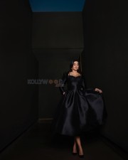 Fashion Diva Sonam Kapoor in a Black Gown for Victoria Secret Launch Photos 03