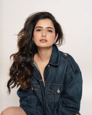 Glamorous Actress Ashika Ranganath in a Dark Denim Jacket and Black Mini Skirt Photos 02 Glamorous Actress Ashika Ranganath in a Dark Denim Jacket and Black Mini Skirt Photos 02