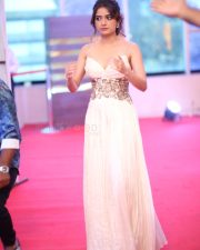 Heroine Ashika Ranganath at Bhartha Mahasayulaku Wignyapthi Trailer Launch Event Photos 21