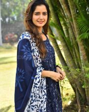 Heroine Ashika Ranganath at Gatha Vaibhava Press Meet Photos 36