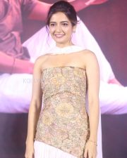 Heroine Ashika Ranganath at Gatha Vaibhavam Pre Release Event Photos 09