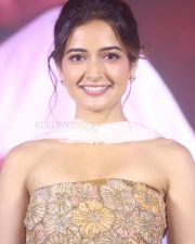Heroine Ashika Ranganath at Gatha Vaibhavam Pre Release Event Photos 11
