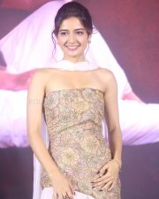 Heroine Ashika Ranganath at Gatha Vaibhavam Pre Release Event Photos 14