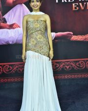 Heroine Ashika Ranganath at Gatha Vaibhavam Pre Release Event Photos 22