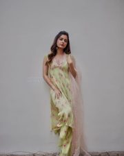 Most Desirable Women Ashika Ranganath in a Simple Floral Kurta Pictures 02 Most Desirable Women Ashika Ranganath in a Simple Floral Kurta Pictures 02