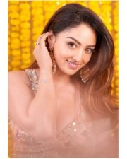 Ravishing Sandeepa Dhar in a Pink Lehenga Choli Photos 05