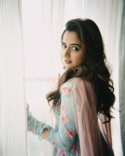 Rising Beauty Ashika Ranganath in a Light Blue Floral Embroidered Top with Flowing Palazzo Pants Photos 02 Rising Beauty Ashika Ranganath in a Light Blue Floral Embroidered Top with Flowing Palazzo Pants Photos 02