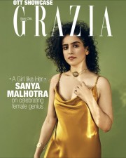 Sanya Malhotra Grazia Magazine Cover Photo 01