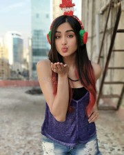 Sexy Adah Sharma Christmas Celebration Photos