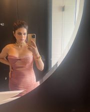 Sexy Shraddha Das in a Satin Strapless Long Dress Photos 02 Sexy Shraddha Das in a Satin Strapless Long Dress Photos 02
