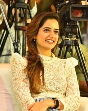 Sizzling Ashika Ranganath at Bhartha Mahasayulaku Wignyapthi Success Celebration Photos 07