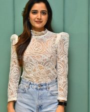Sizzling Ashika Ranganath at Bhartha Mahasayulaku Wignyapthi Success Celebration Photos 09