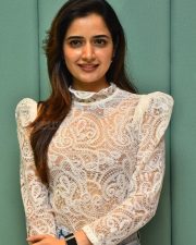 Sizzling Ashika Ranganath at Bhartha Mahasayulaku Wignyapthi Success Celebration Photos 15