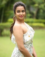 Telugu Actress Pujita Ponnada at Akasa Veedhilo Movie Trailer Launch Photos